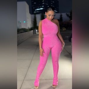 Bellizma Jumpsuit Pink size medium worn once